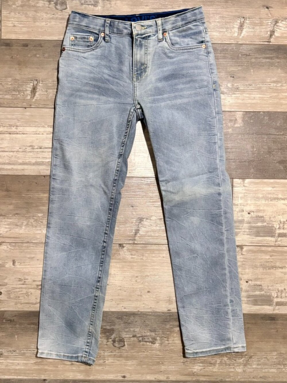 Levi’s 502™ Regular Taper Jeans Light Wash Boys 14 Regular (27x29)